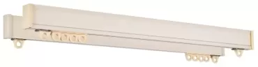 Профильный карниз с бегунками 05C-6 с бегунками скольжения